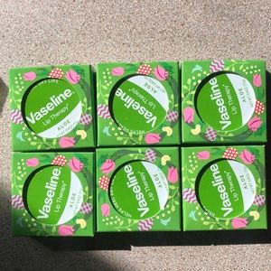 6 Vaseline lip Therapy Aloe easter addition